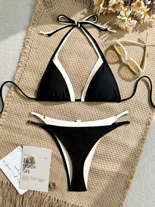 Bikini de colores combinados