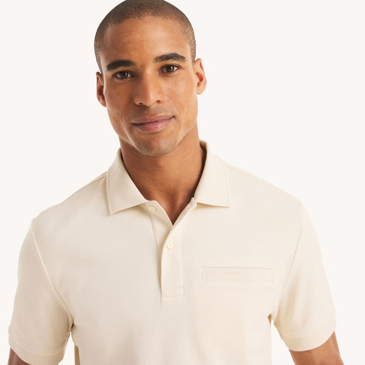 Chemise clásica de algodón con bolsillo