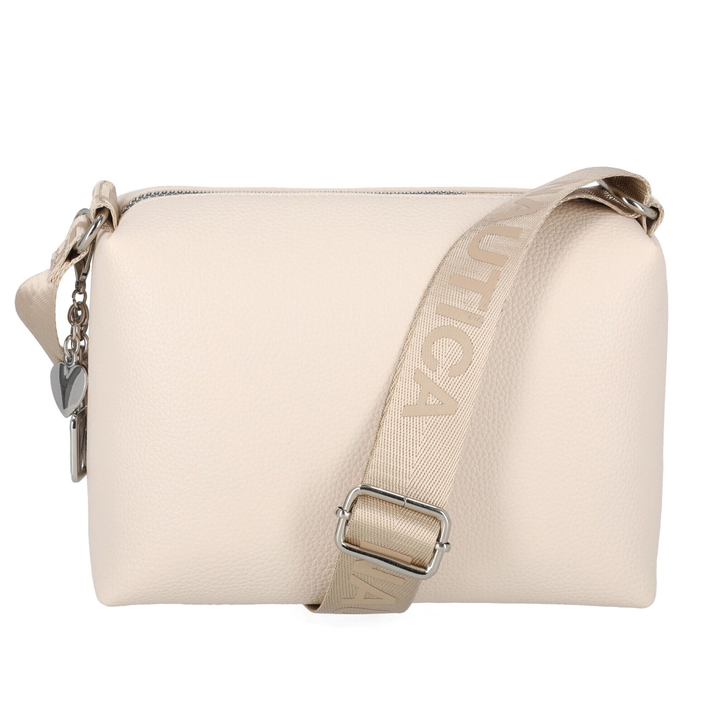 Bolso tipo bandolero con cinta bordada