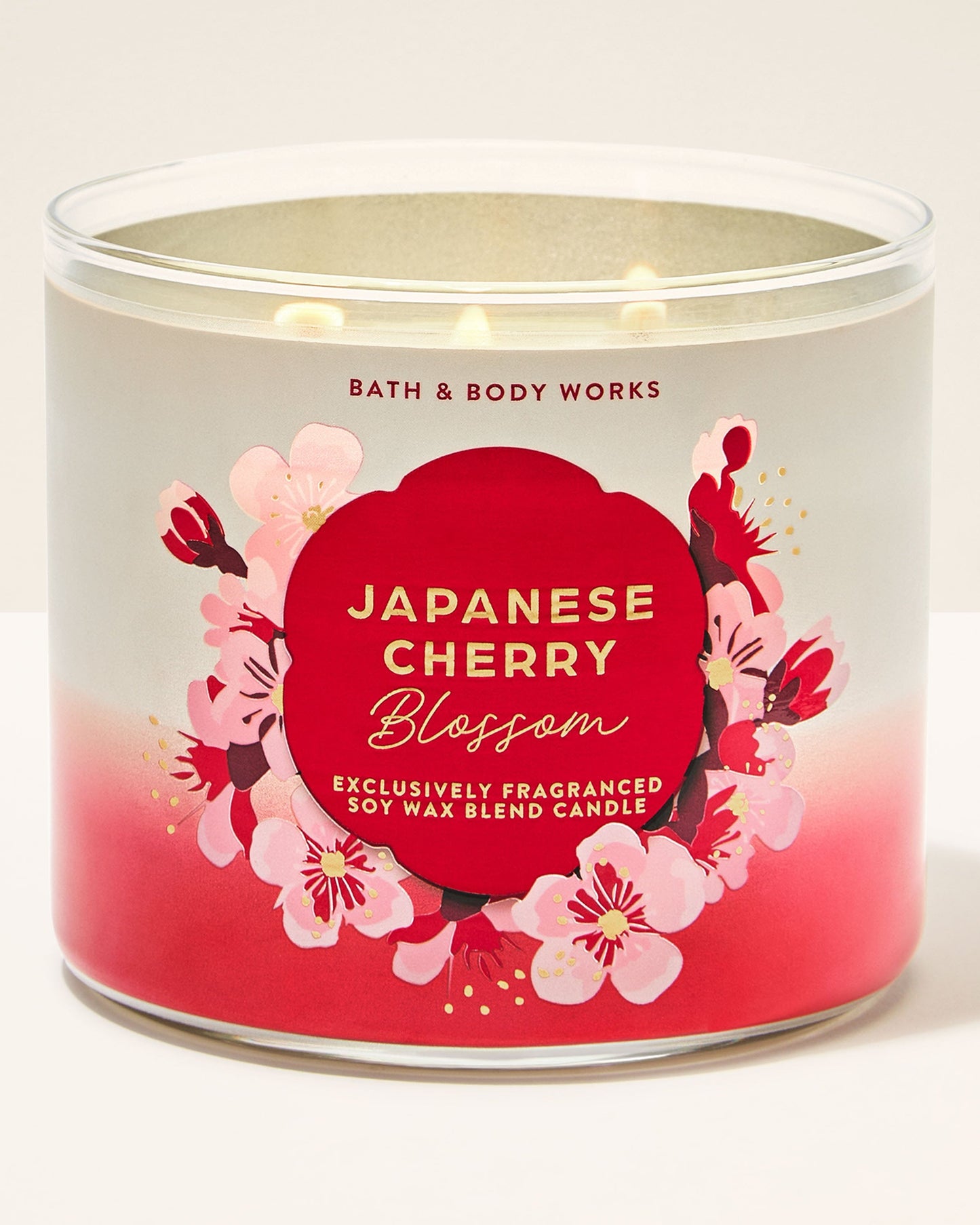 Vela 3 mechas Japanese Cherry Blossom