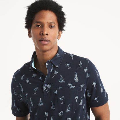 Chemise regular con estampado