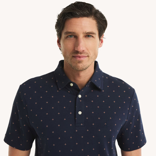 Chemise de algodón con estampado y logo