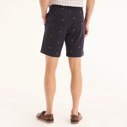 Bermuda elástica con estampado 8.5"