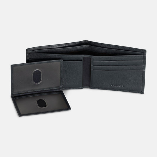 Cartera de caballero doble con porta documento