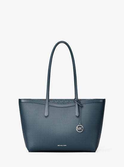 Cartera grande Arden de piel granulada
