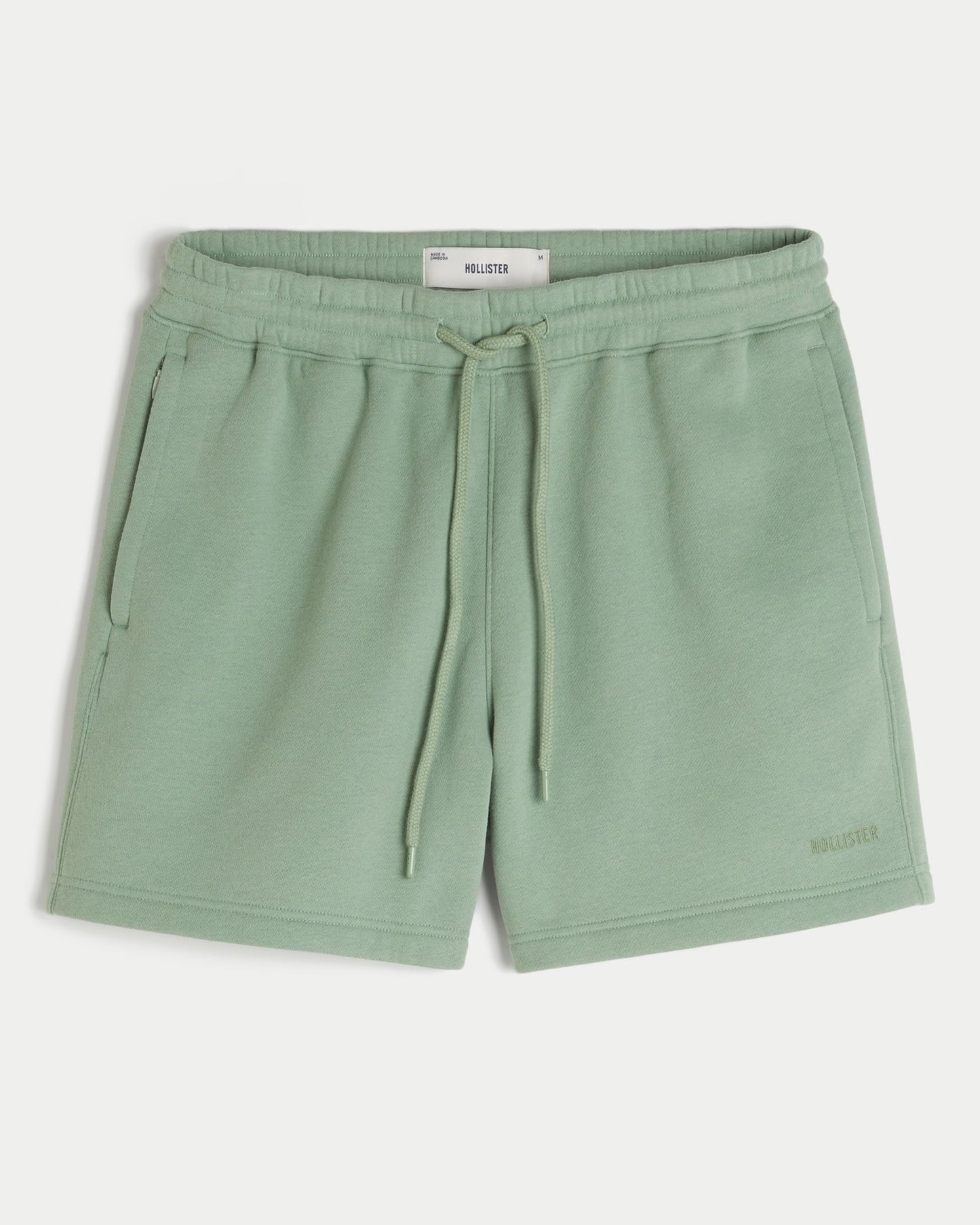 Shorts de algodón por encima de la rodilla