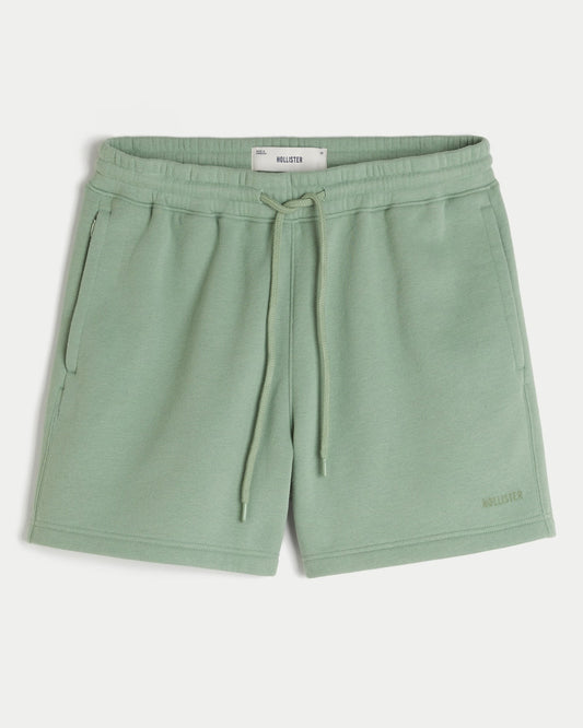 Shorts de algodón por encima de la rodilla