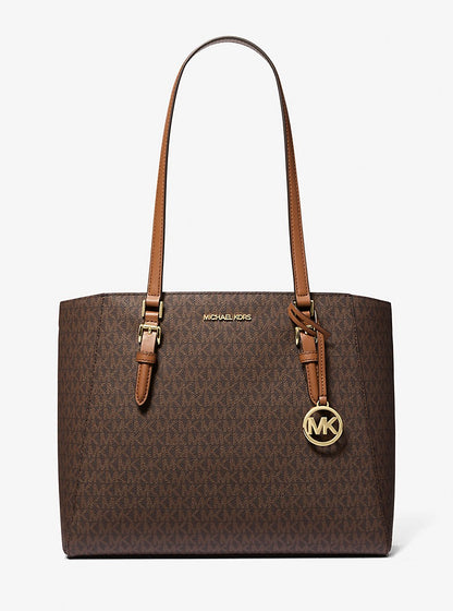 Cartera grande Charlotte de piel Saffiano 3 en 1
