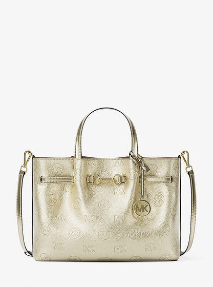 Cartera mediana Satchel Carson metálico