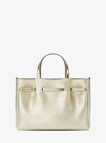 Cartera mediana Satchel Carson metálico