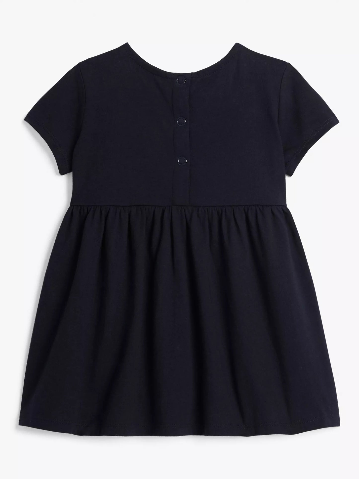 Vestido con estampado central para pequeñas