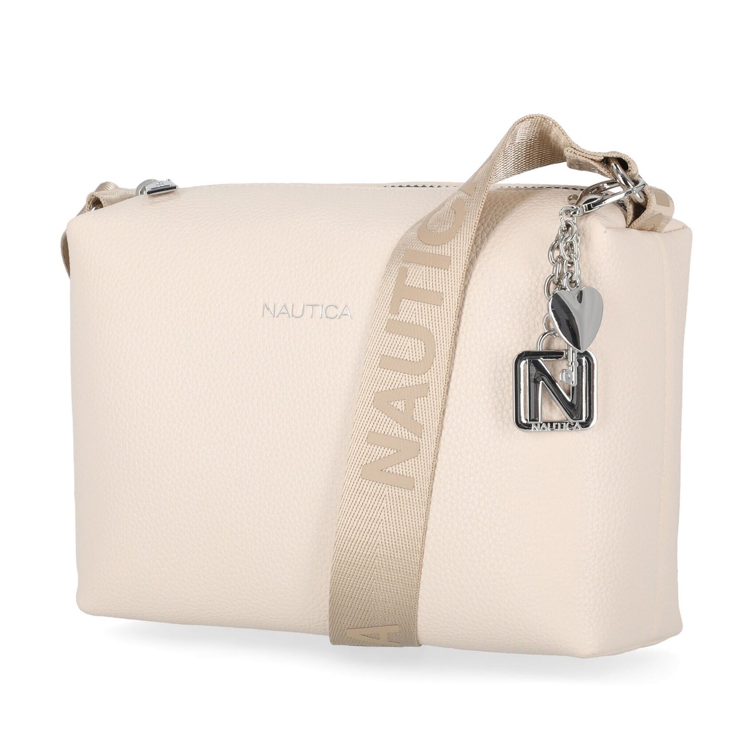 Bolso tipo bandolero con cinta bordada