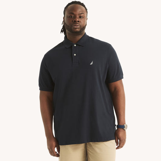 Chemise regular performance unicolor con logo para grandes