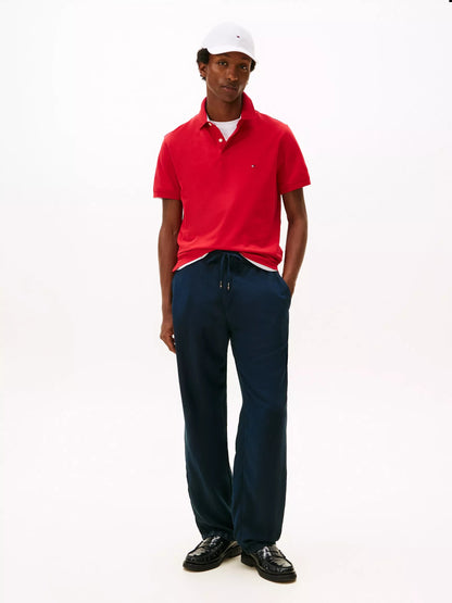Chemise regular unicolor con logo
