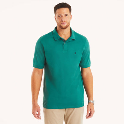 Chemise regular performance unicolor con logo para grandes