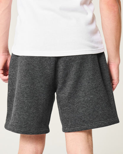 Shorts de algodón por encima de la rodilla