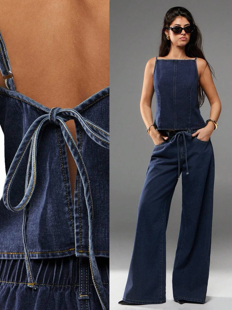 Blusa denim