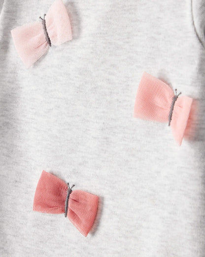 Conjunto sueter y pantalón para niña pequeña