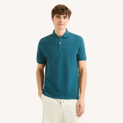 Chemise regular unicolor con logo
